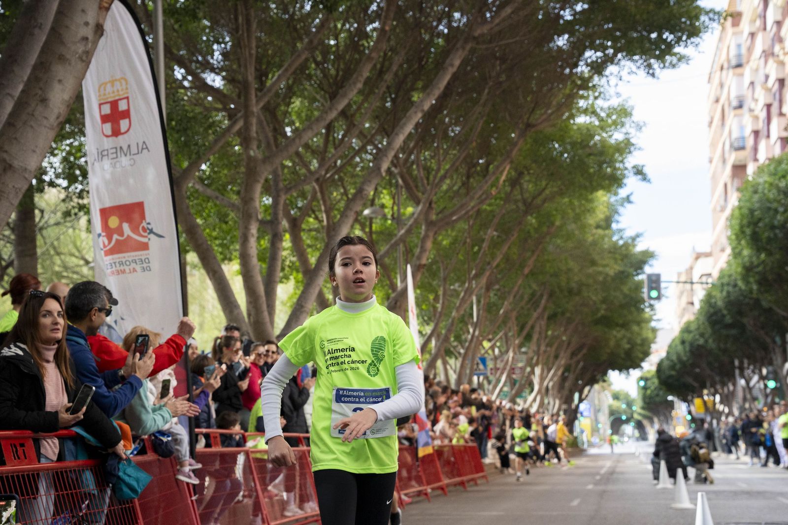 Almería corre unida contra el cáncer en una jornada solidaria