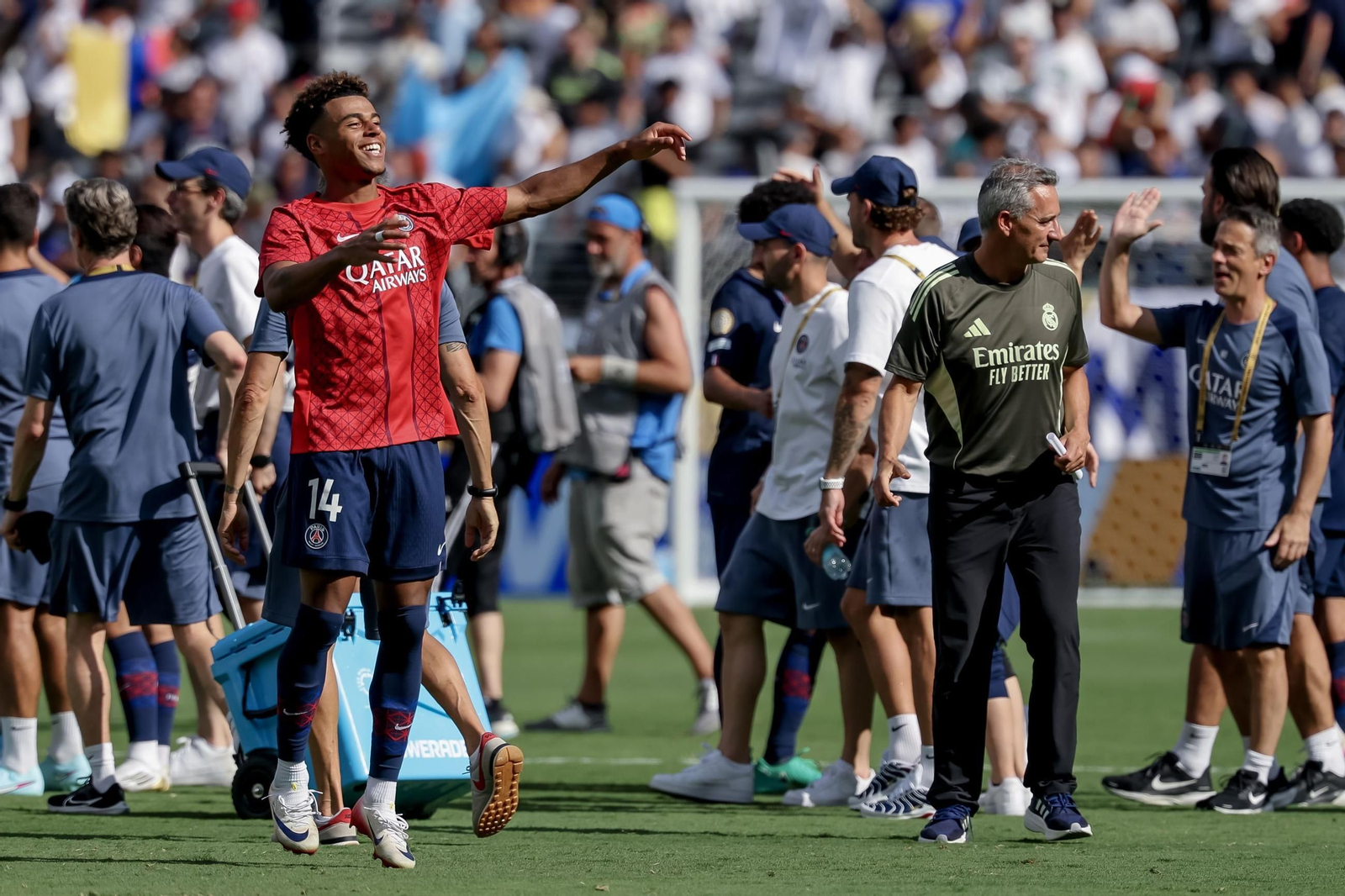 Las fotos del PSG-Real Madrid Las fotos del PSG-Real Madrid
