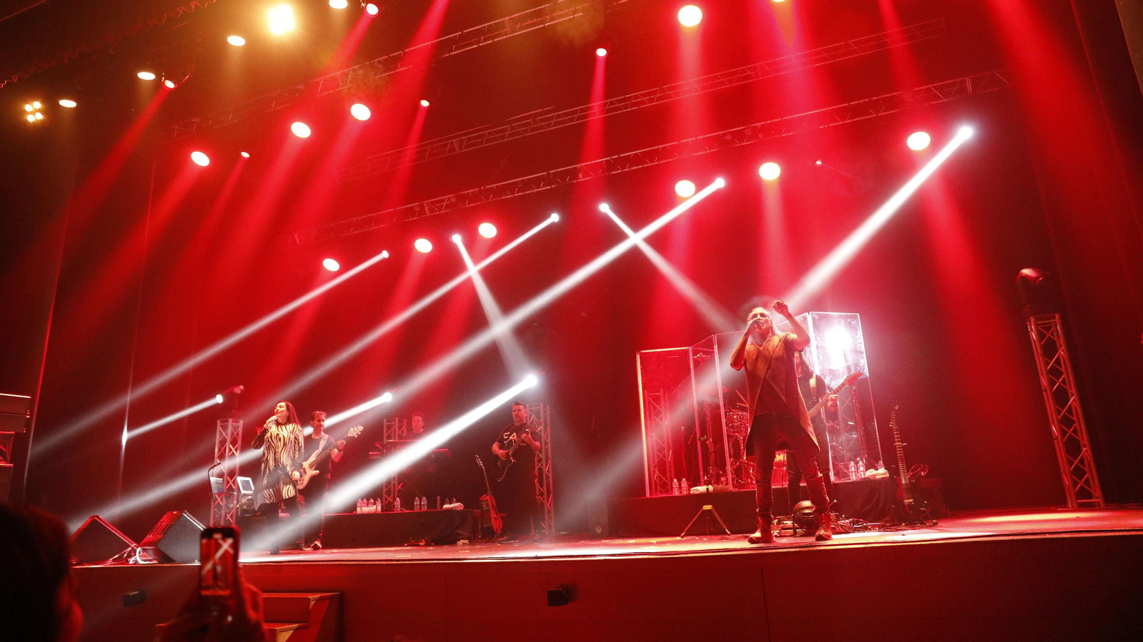 Las fotos del concierto de Camela