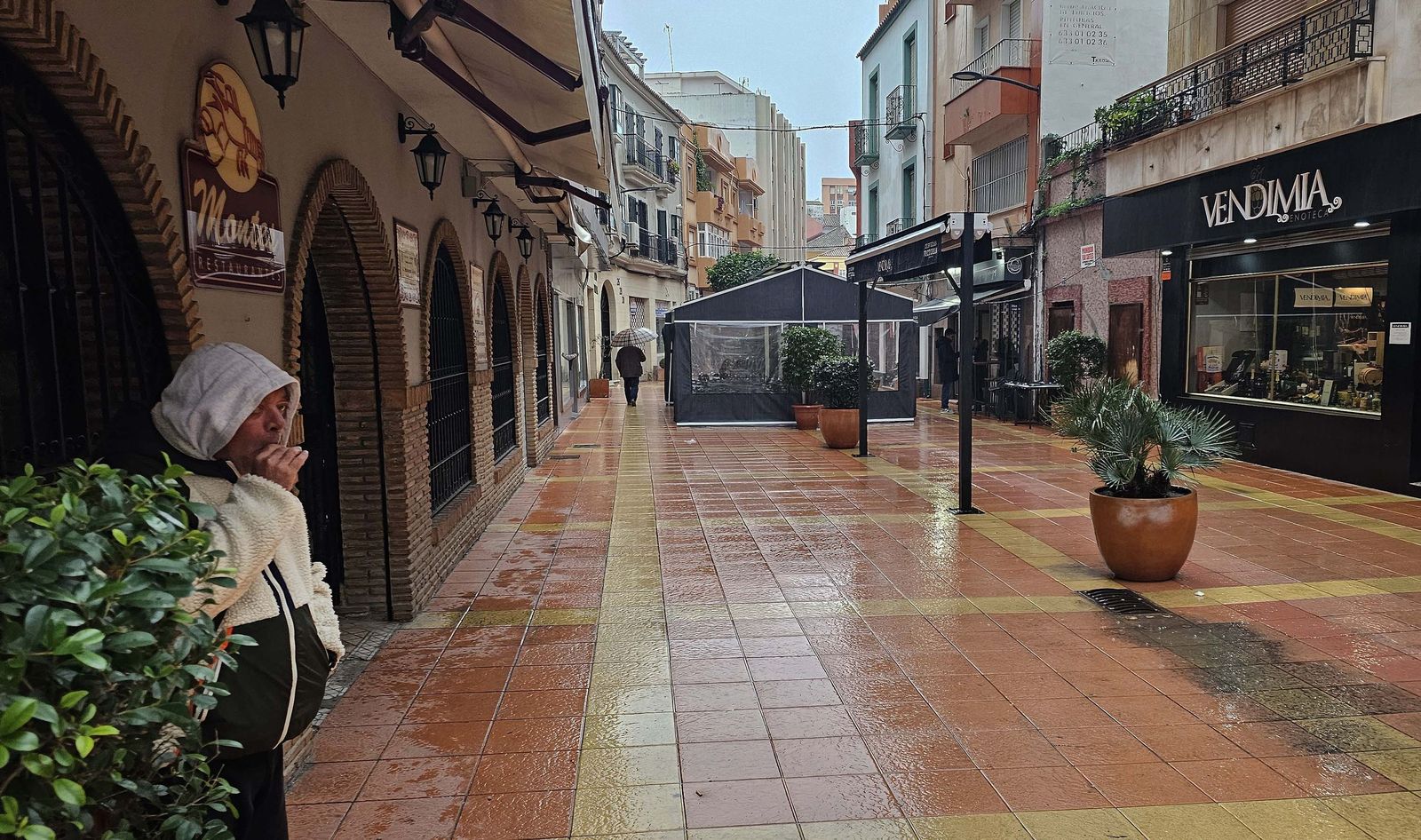 Fotos de los efectos de la borrasca Leonardo en Algeciras