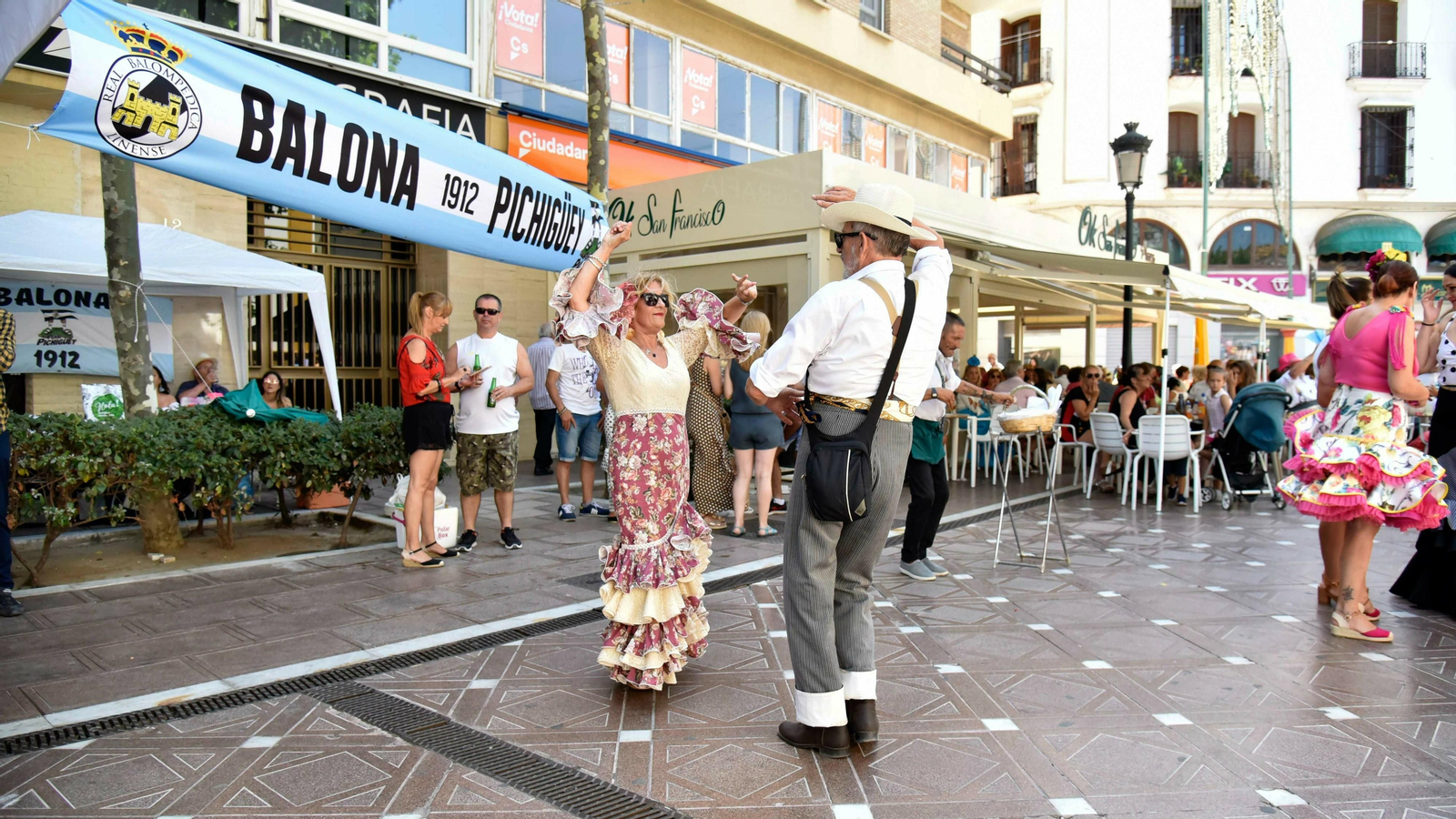 Domingo rociero de  la Linea de la Concepción en imagenes