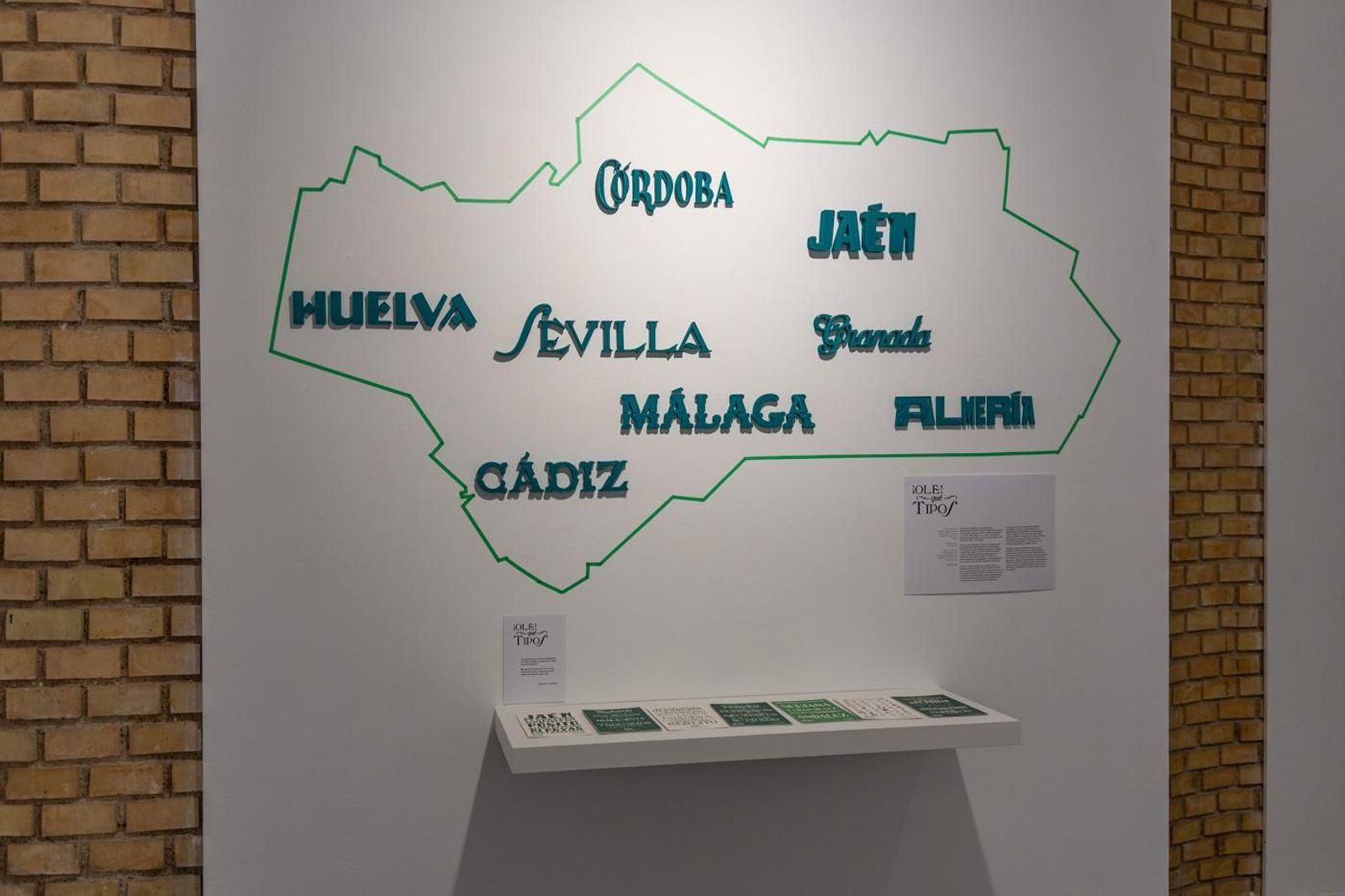Todo lo que siempre quisiste saber sobre la tipografía andaluza en esta exposición de Carlos Campos que puedes ver en la Escuela de Arte José Nogué