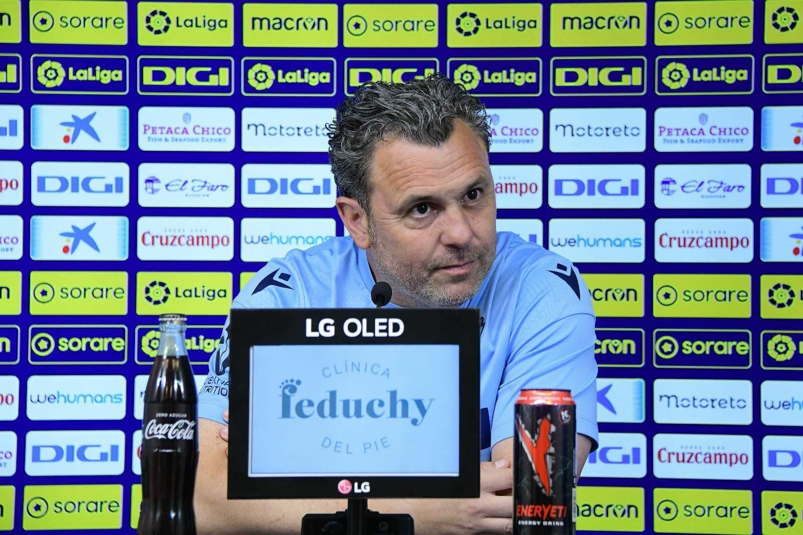 Sergio González en rueda de prensa.