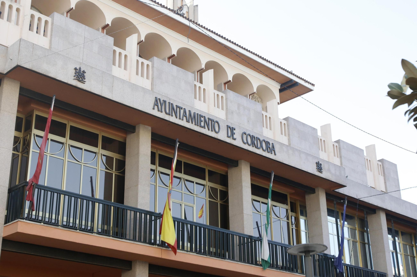 Fachada del Ayuntamiento de Córdoba.