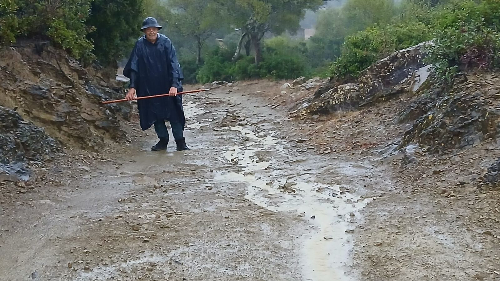 Subida hacia las Cumbres.