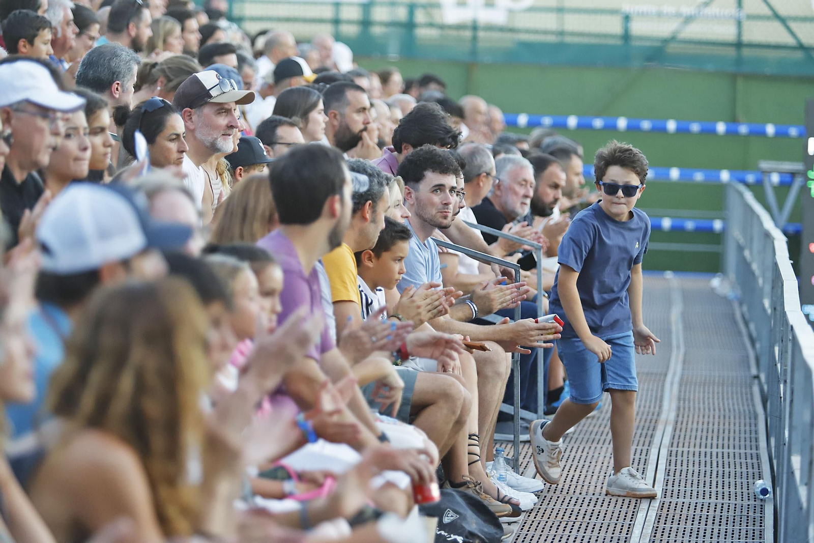 Imágenes del ambiente en la final femenina de la Copa del Rey de tenis de Huelva