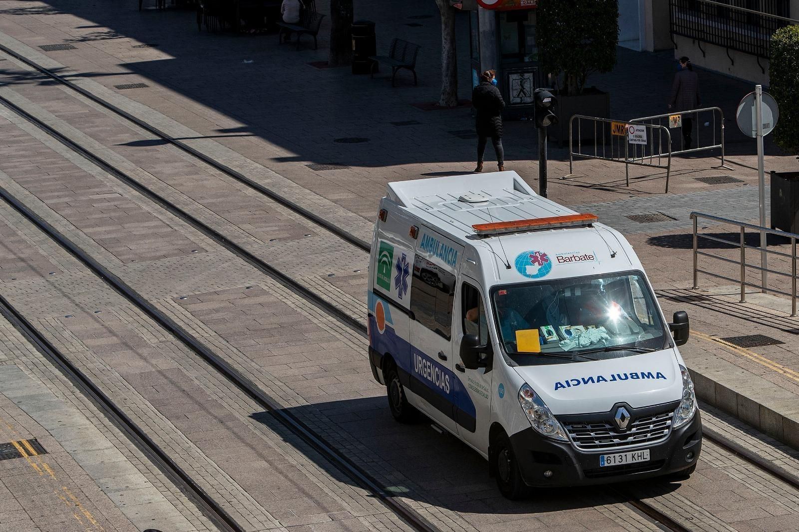 Traslado en ambulancia.