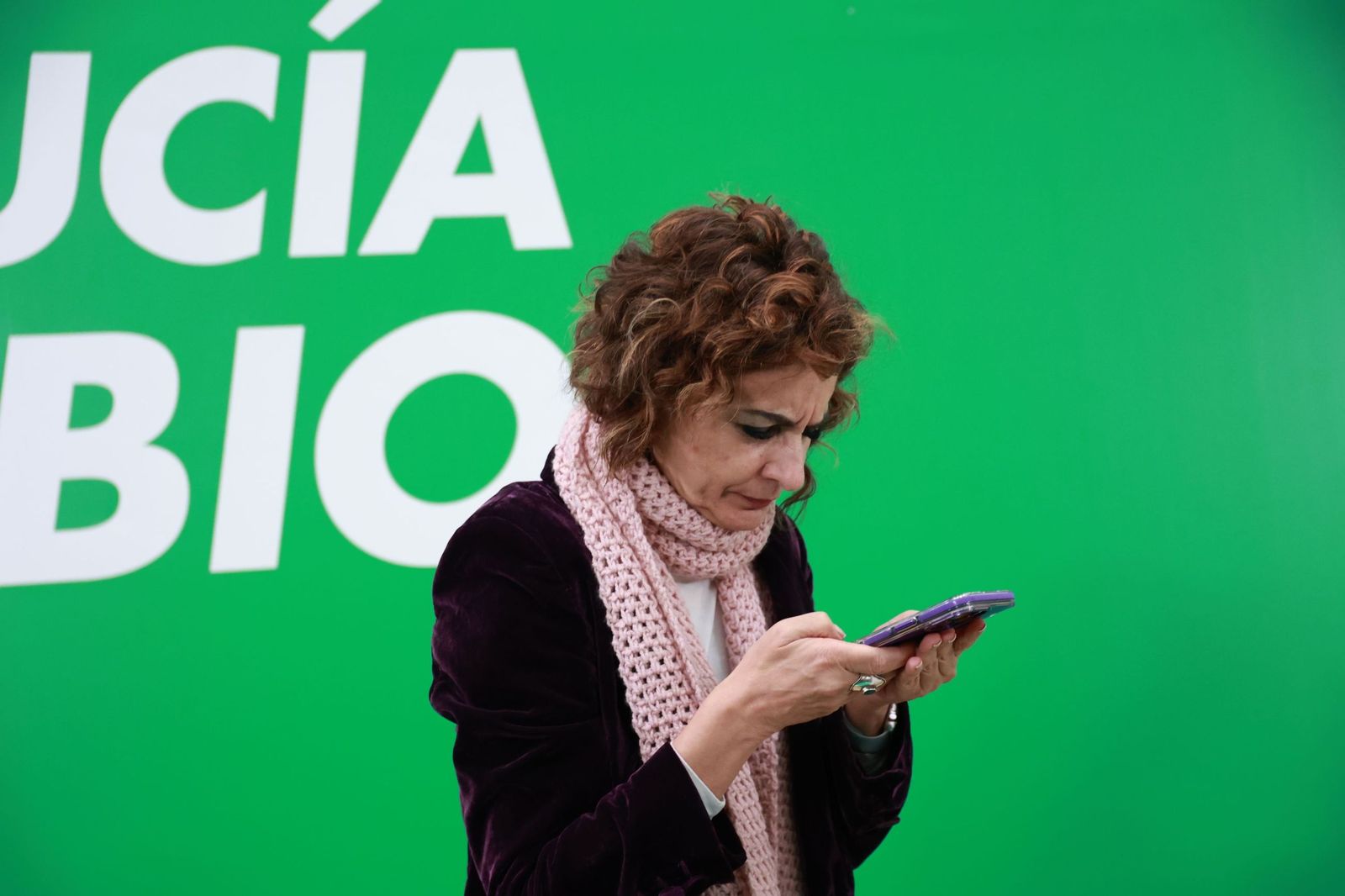 La vicepresidenta María Jesús Montero.