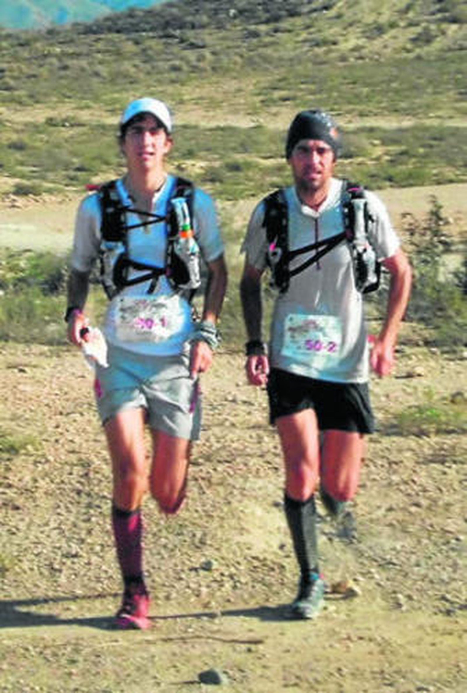 Biel Rafols y Juan Barea, en acción durante la competición.