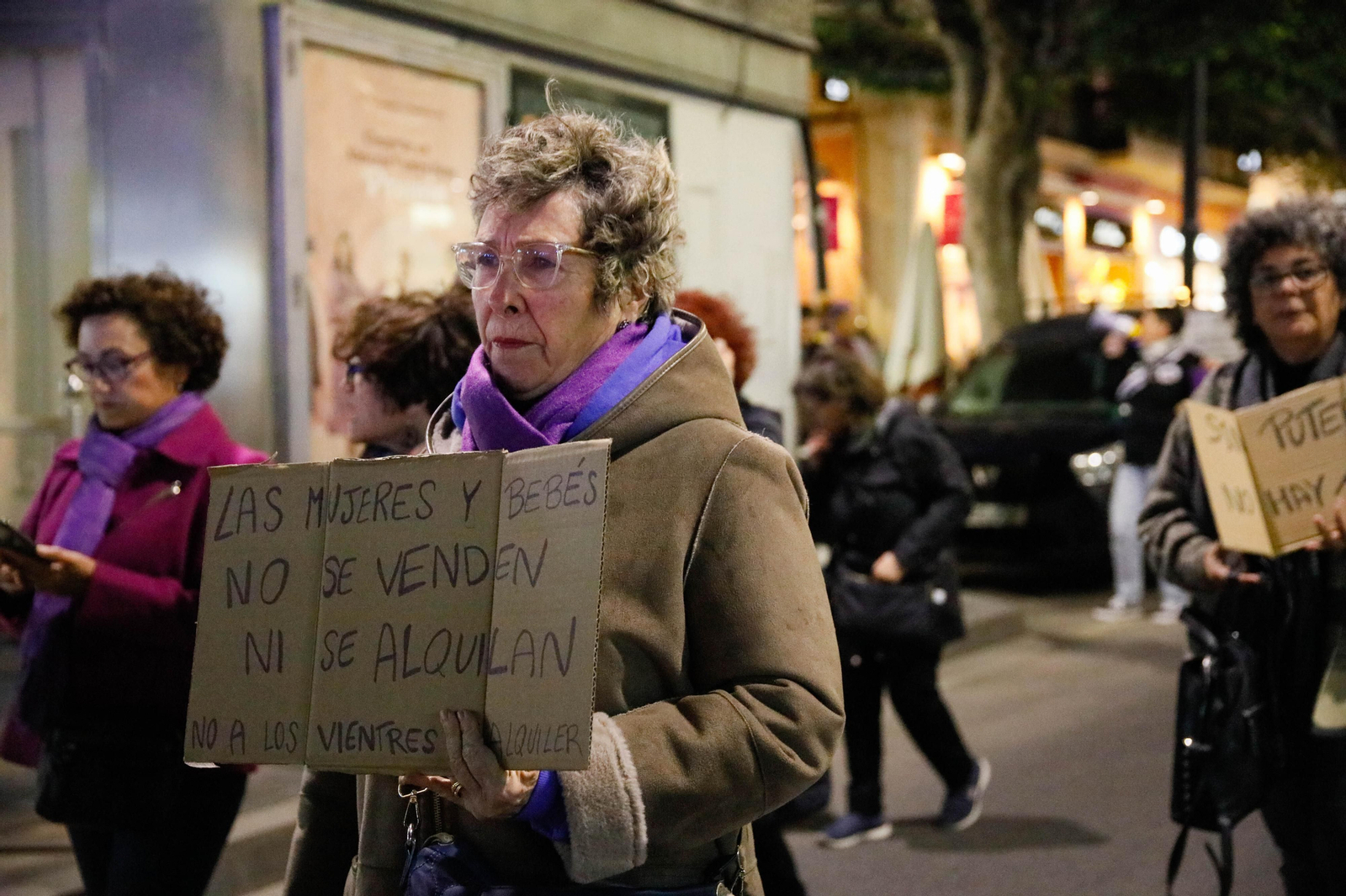Galería de imágenes por el día de la mujer en Almería