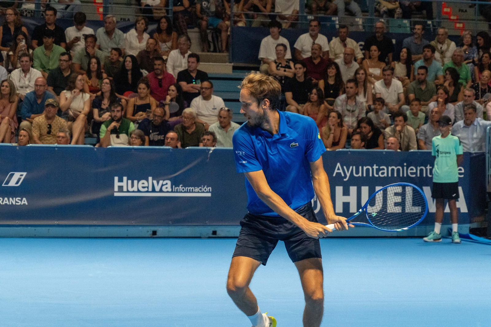 Imágenes de la final masculina de la Copa del Rey de tenis entre Daniil Medvedev y Alejandro Davidovich