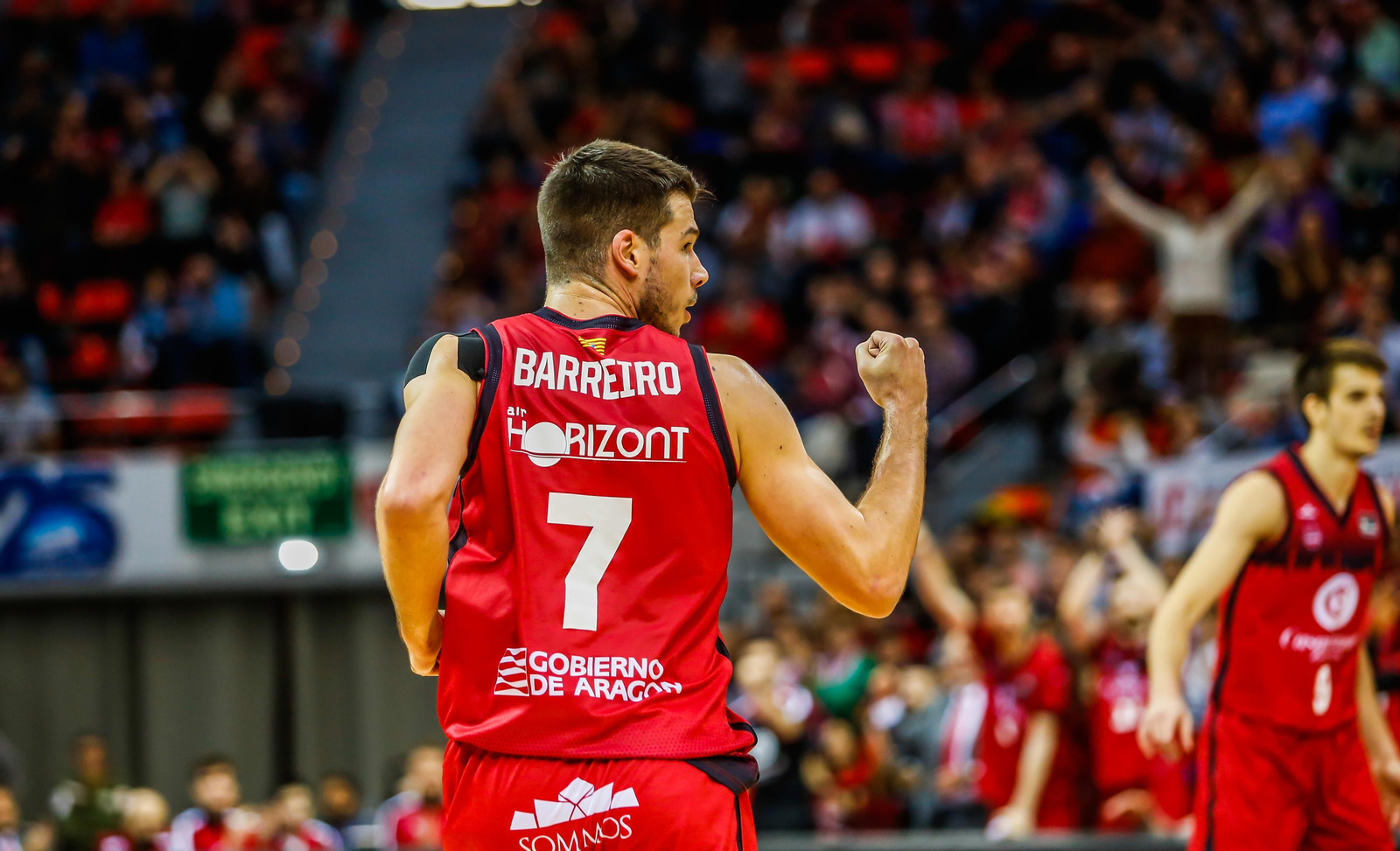 Jonathan Barreiro, en un partido de esta temporada.