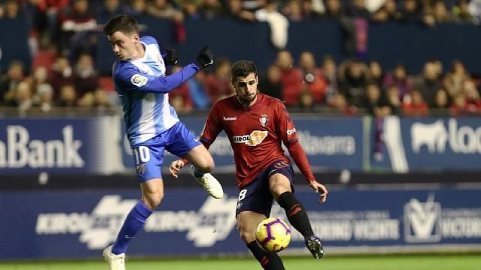 Las imágenes del Osasuna-Málaga
