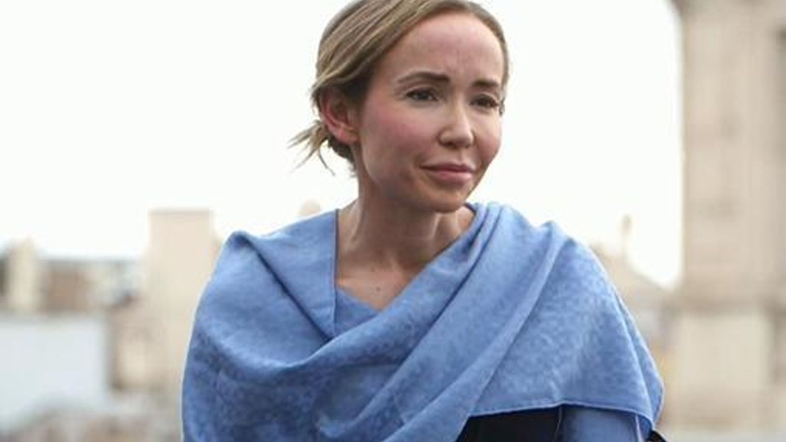 Ángela, en la entrevista que concedió a un programa de Cuatro.