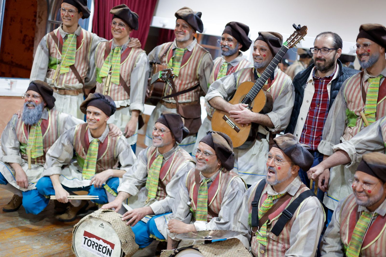 Comparsa 'Los maestros'