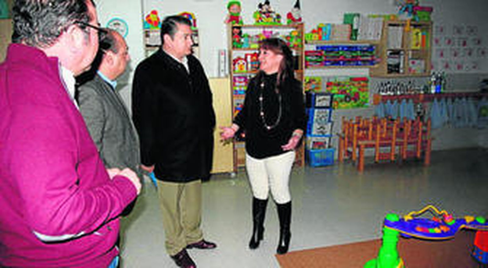 Los representantes de la Asociación Si Quieres Puedo (Asiquipu), se reunieron con los dirigentes del PP gaditano.