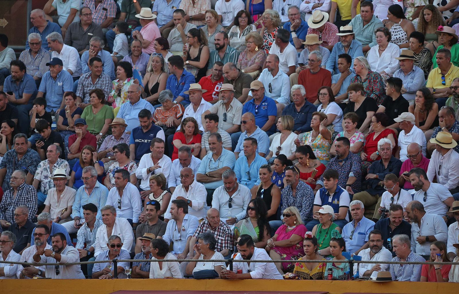 Búscate en durante la corrida del jueves en la plaza de toros Las Palomas