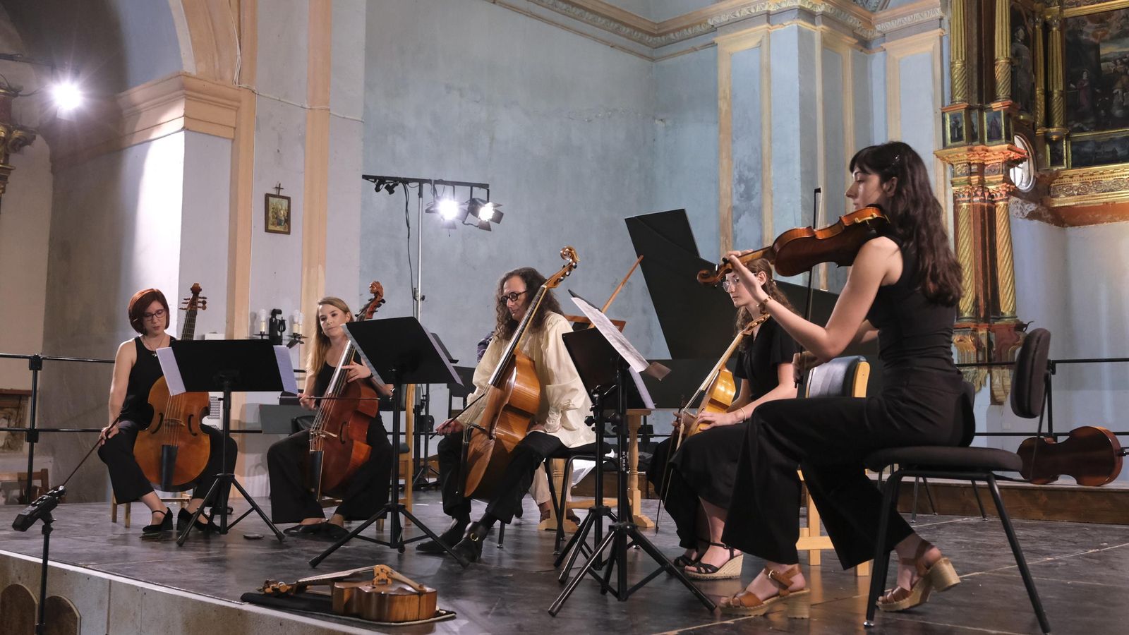Concierto final de los alumnos en el Festival de Vélez Blanco, en imágenes
