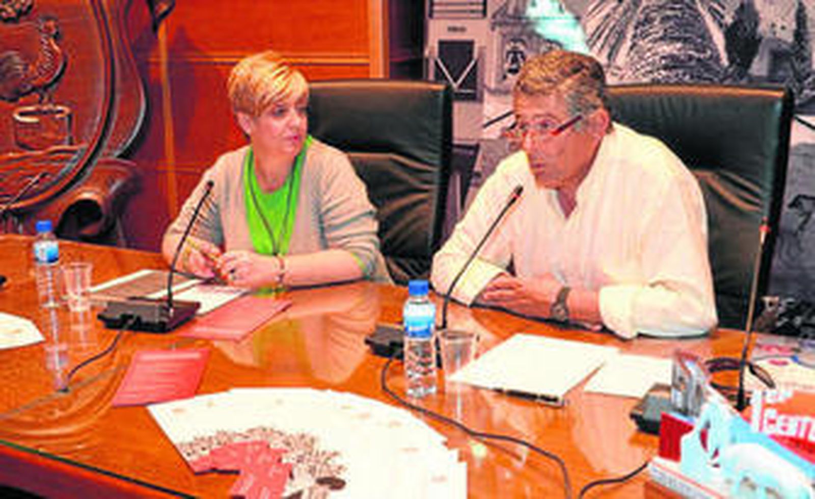 Presentación del homenaje a Eliseo Morán en el Ayuntamiento de Pozoblanco