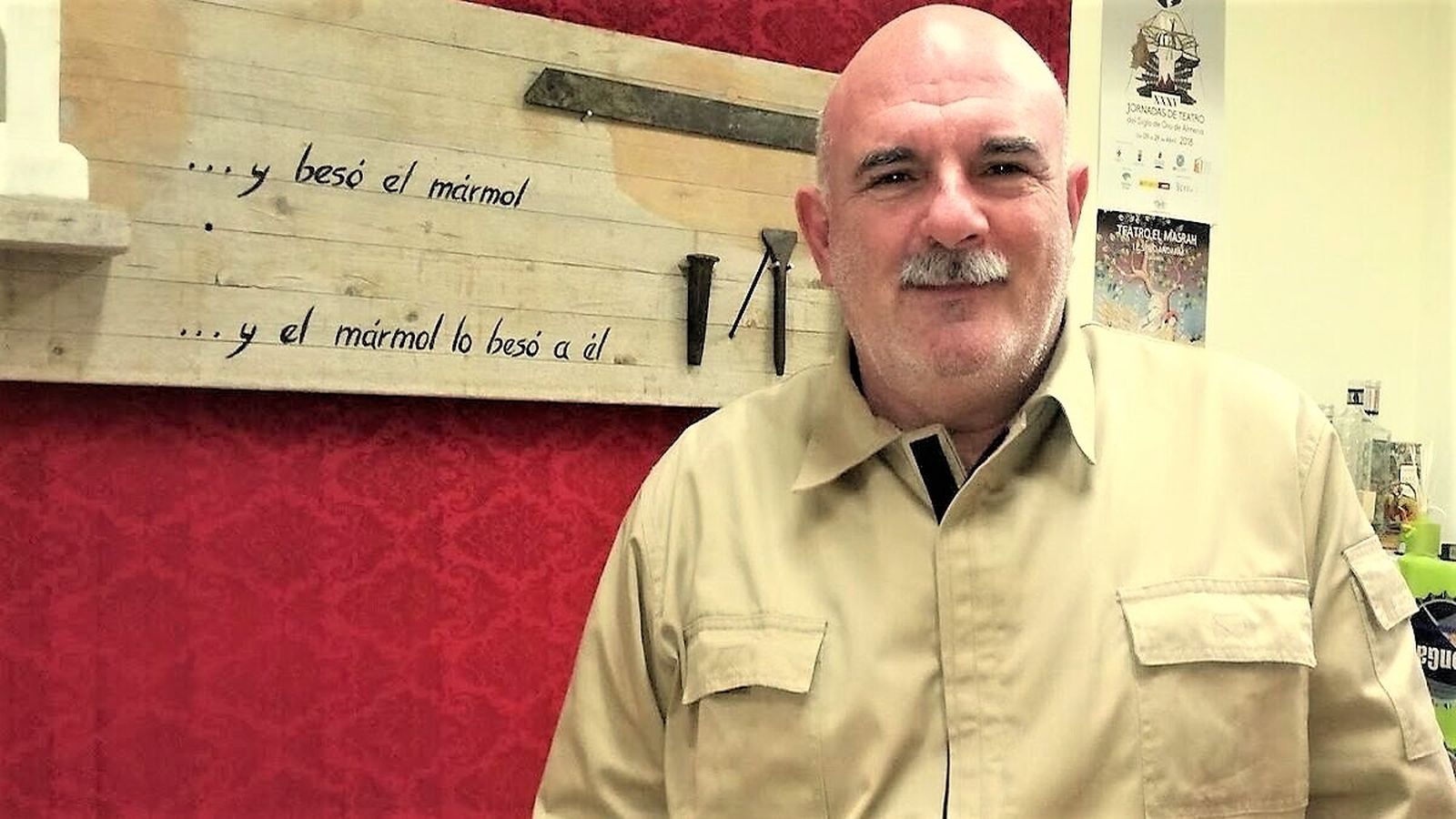 Andrés Molina Franco es el autor de ‘El mármol en los caminos del siglo XVII’.