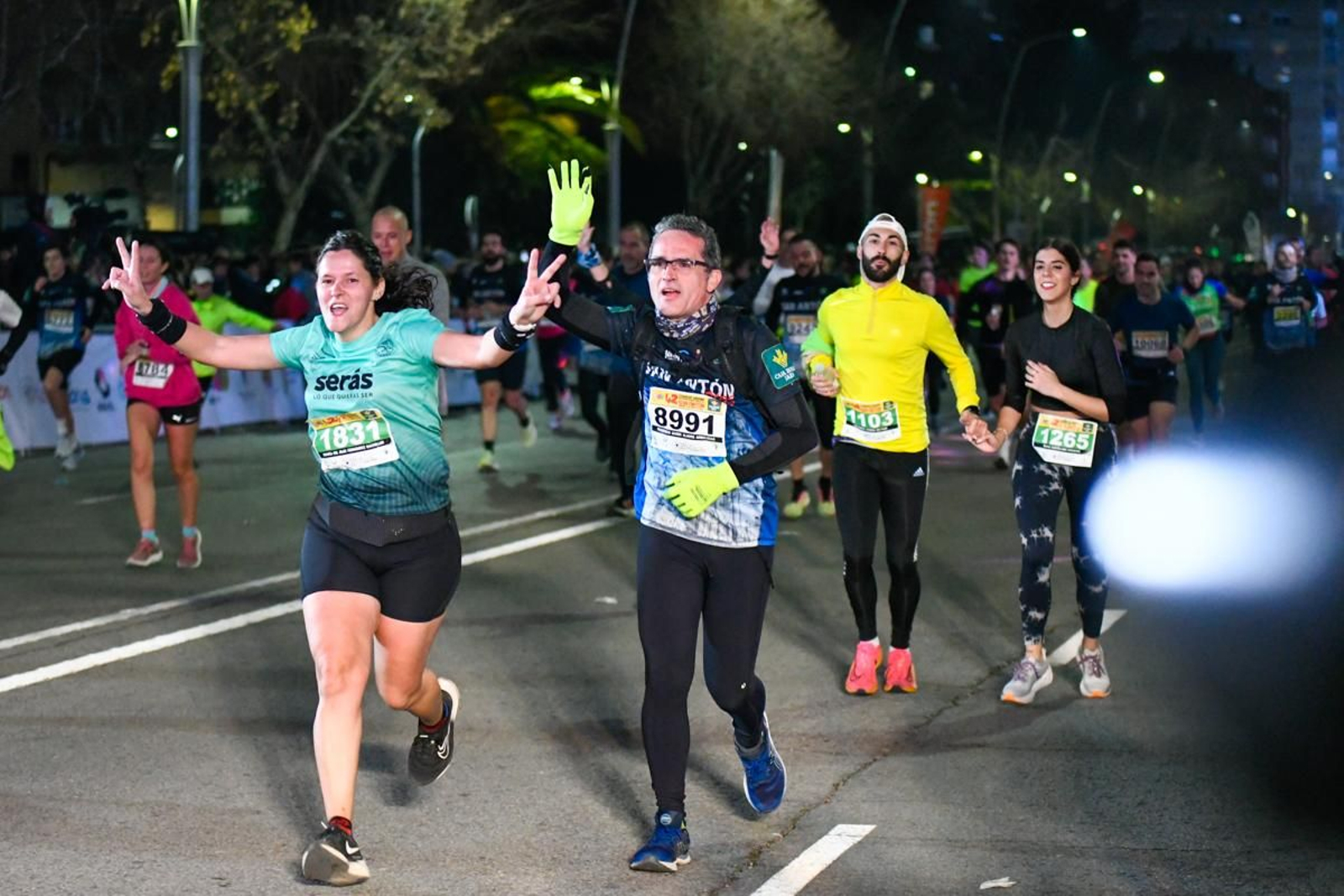 En imágenes: búscate en tu llegada a meta de la Carrera de San Antón 2025 (9)