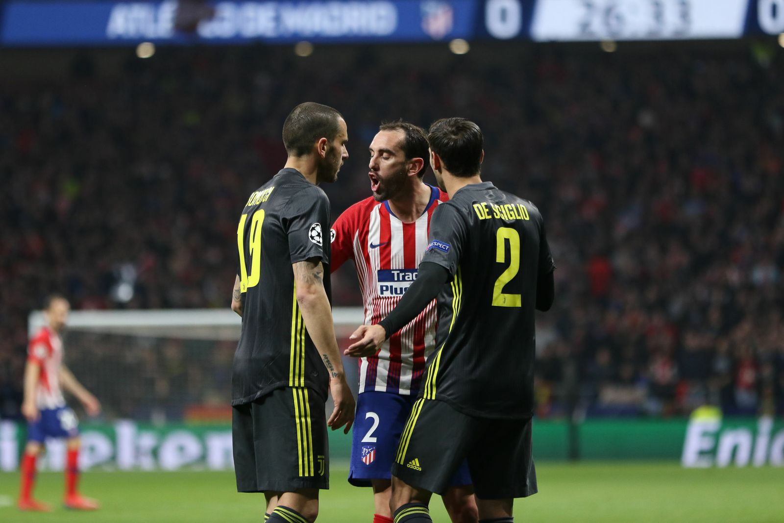 Las imágenes del Atlético de Madrid-Juventus