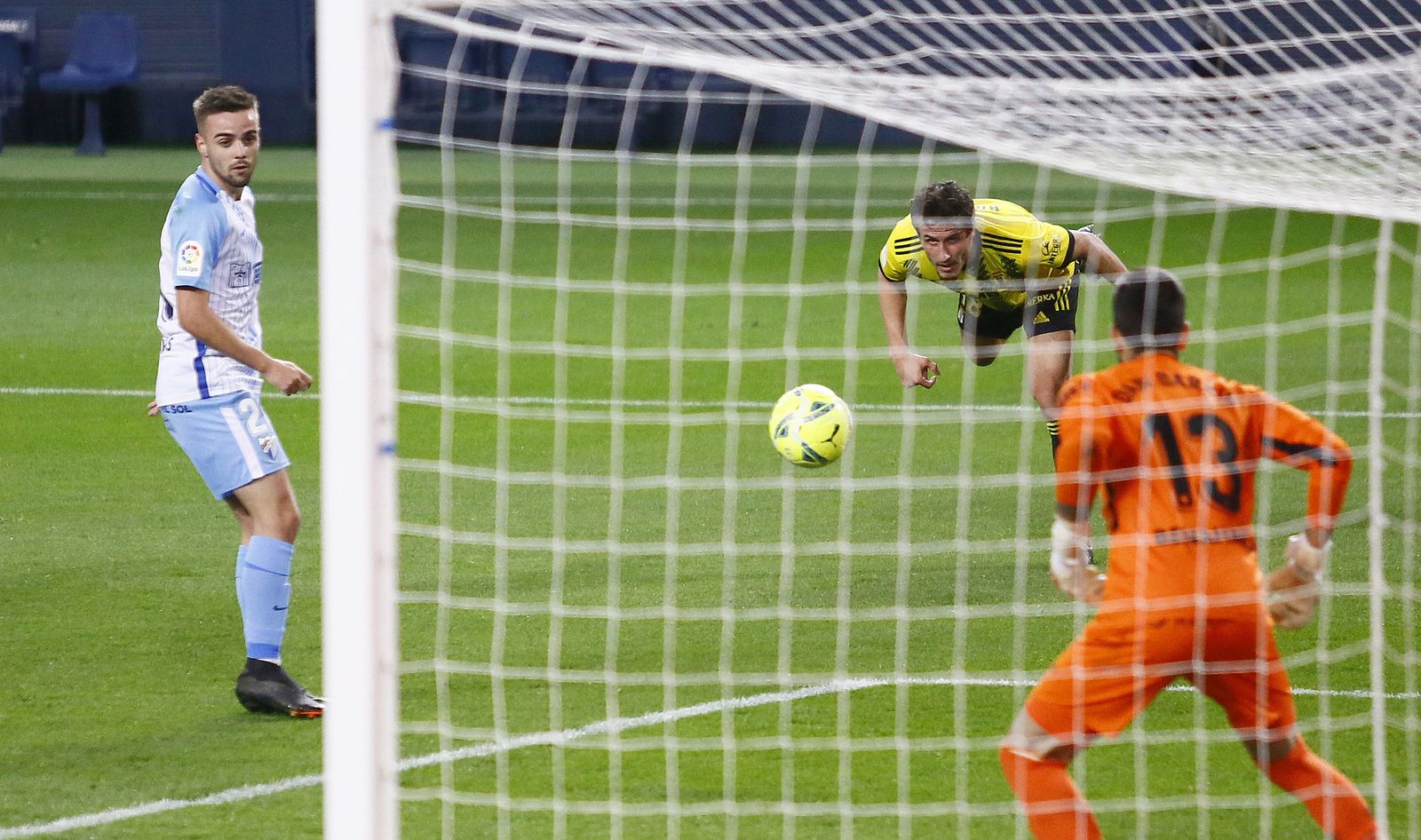 El Málaga CF-Real Oviedo, en fotos