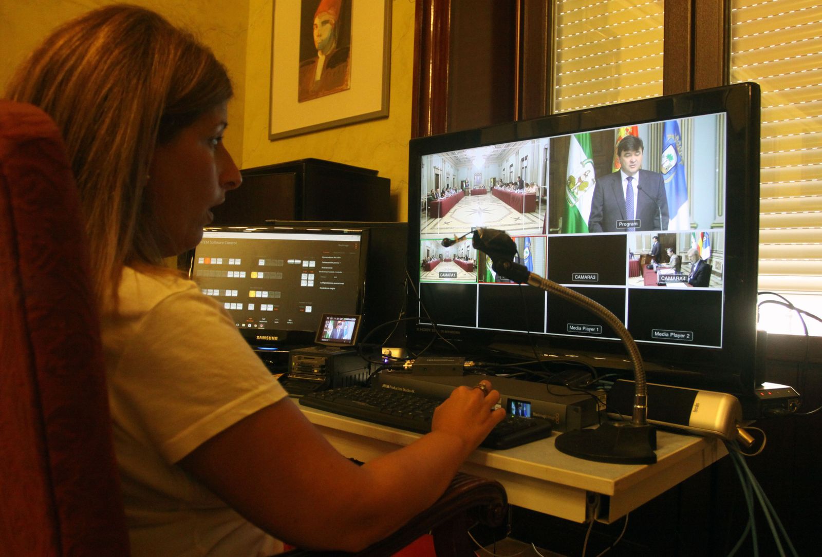 Los plenos municipales se retransmiten en directo a través de 'Huelva TV' desde el inicio del mandato.