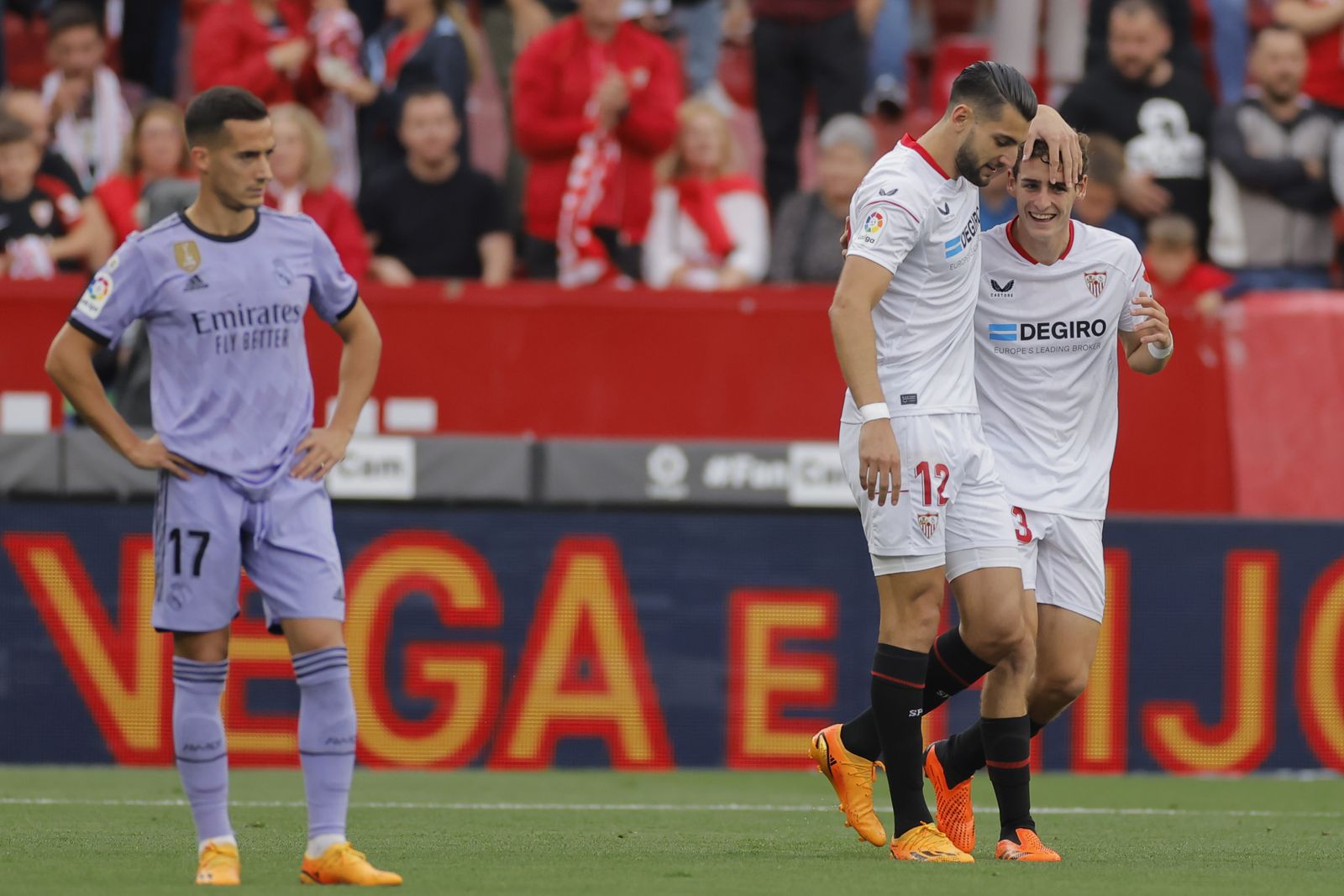 Las imágenes del Sevilla-Madrid