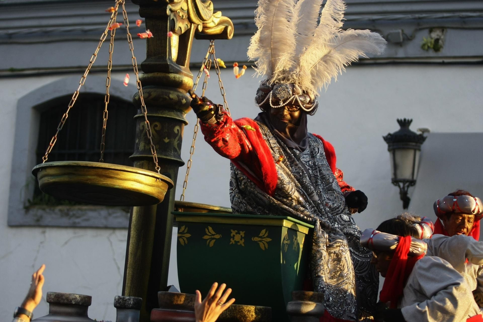 La cabalgata los Reyes Magos de Chiclana, en imágenes