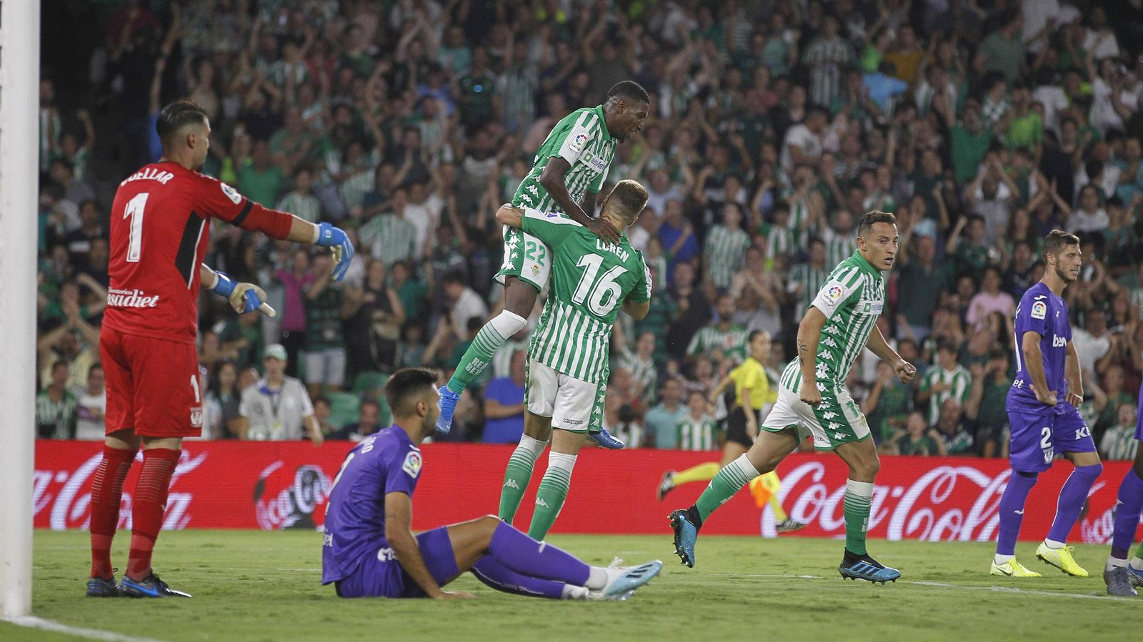 El Real Betis-Leganés, en imágenes