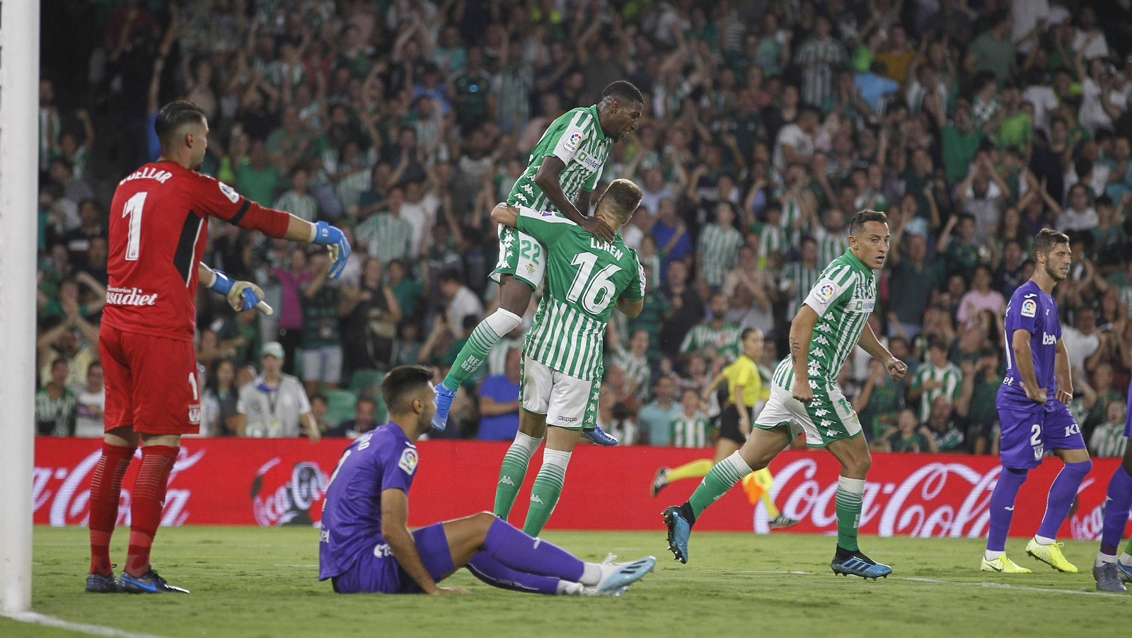 El Real Betis-Leganés, en imágenes