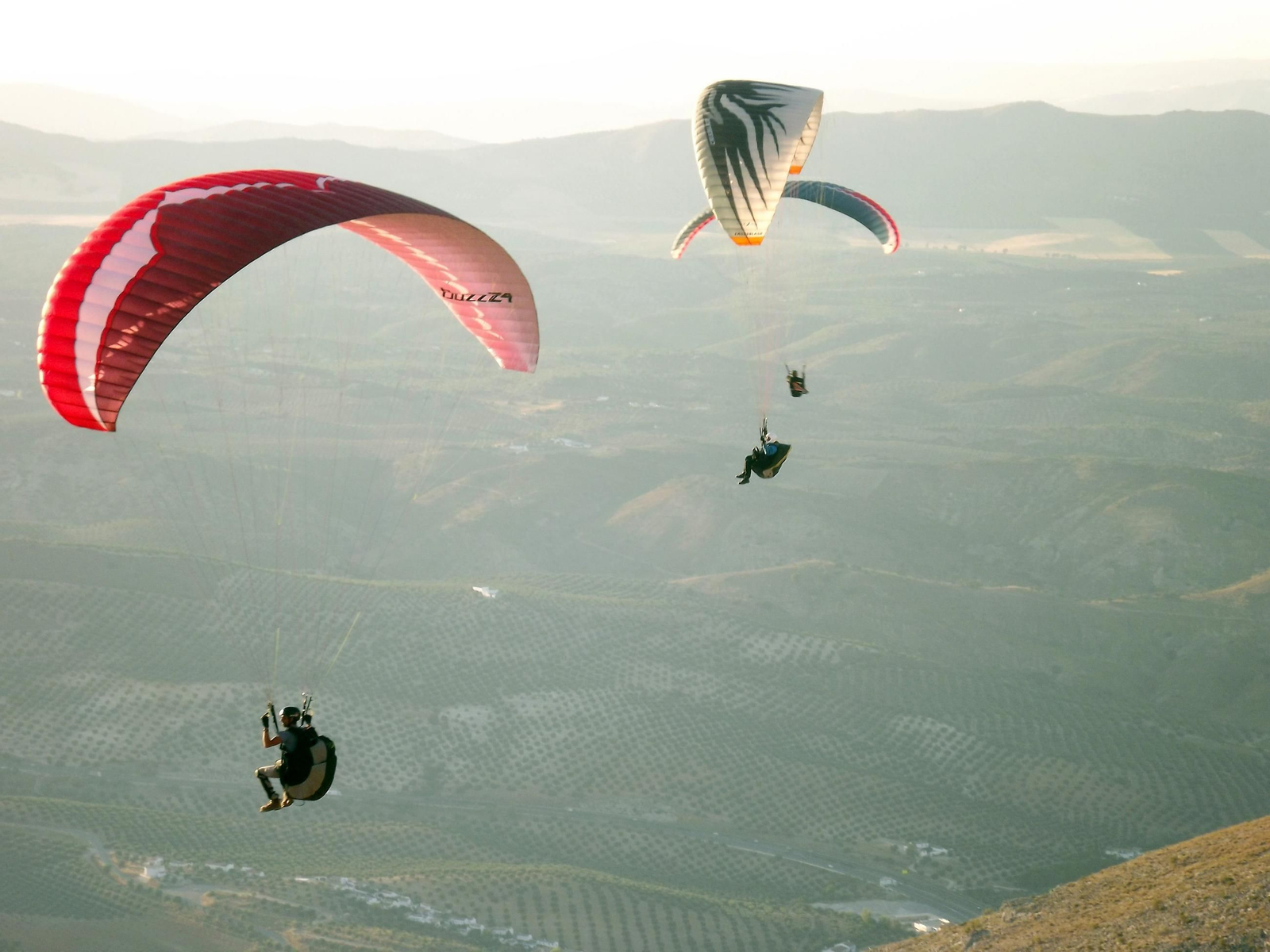 Imagen de una de las ediciones pasadas de la Concentración de Vuelo Libre de Loja