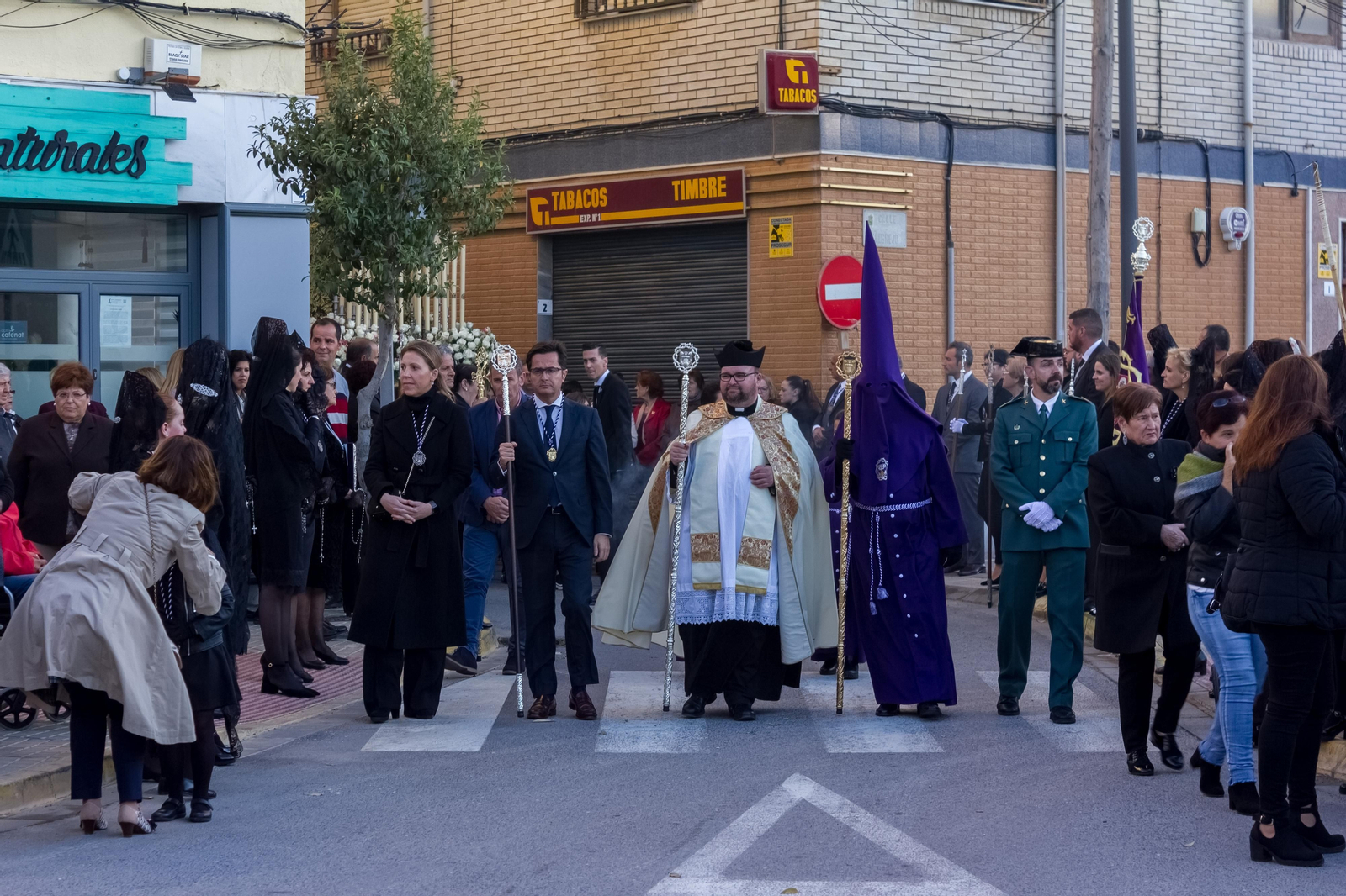 Imágenes del Jueves Santo en Balerma, Santo Domingo y Santa María del Águila