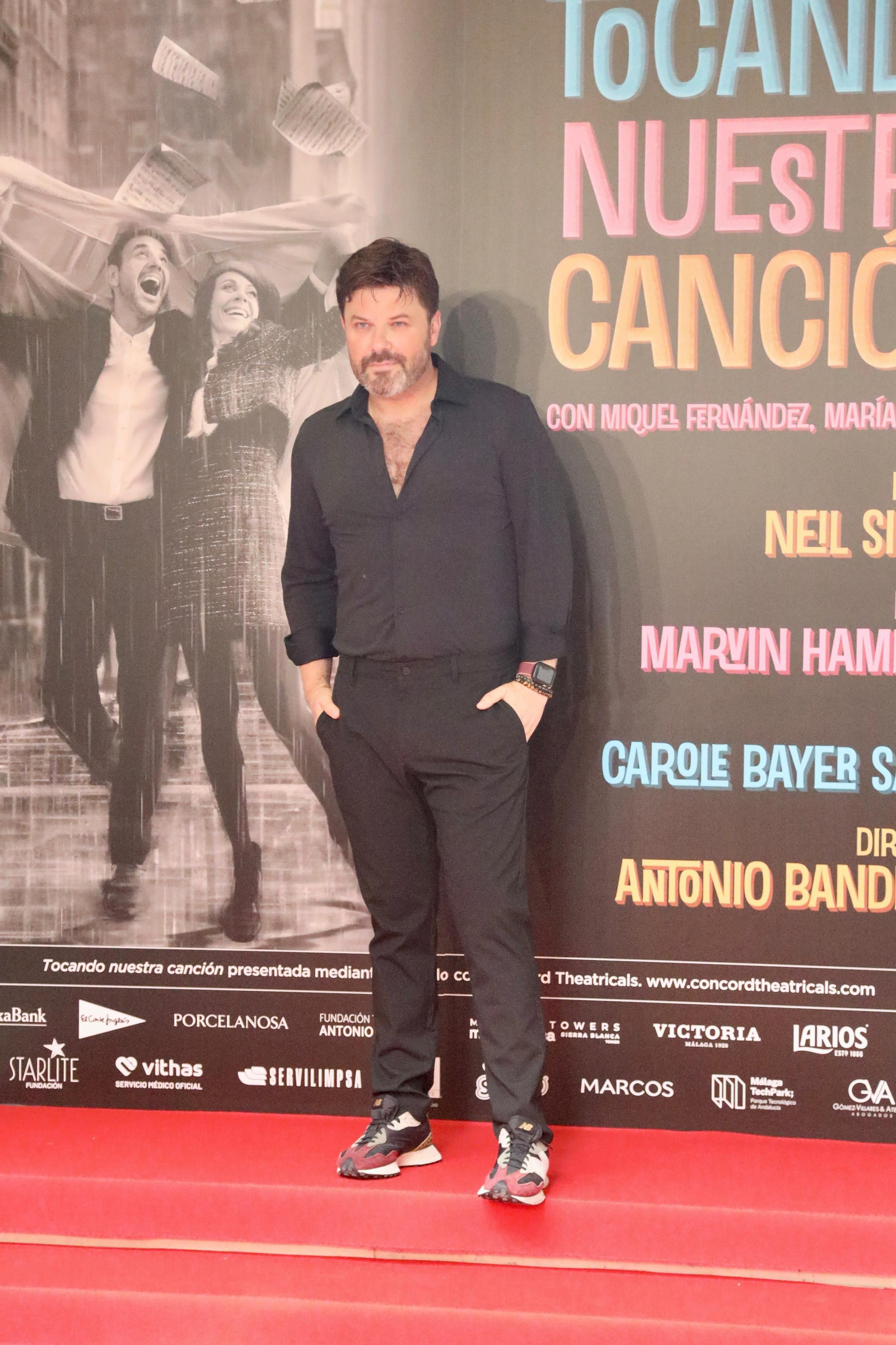 El estreno de 'Tocando nuestra canción', el nuevo musical de Antonio Banderas, en fotos