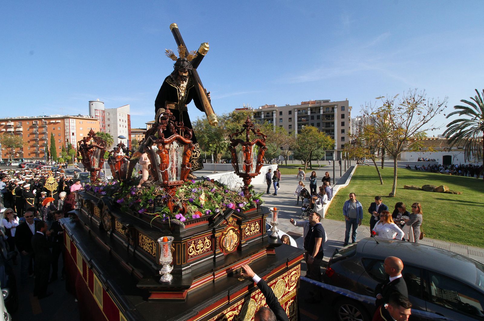 Espléndida imagen del paso