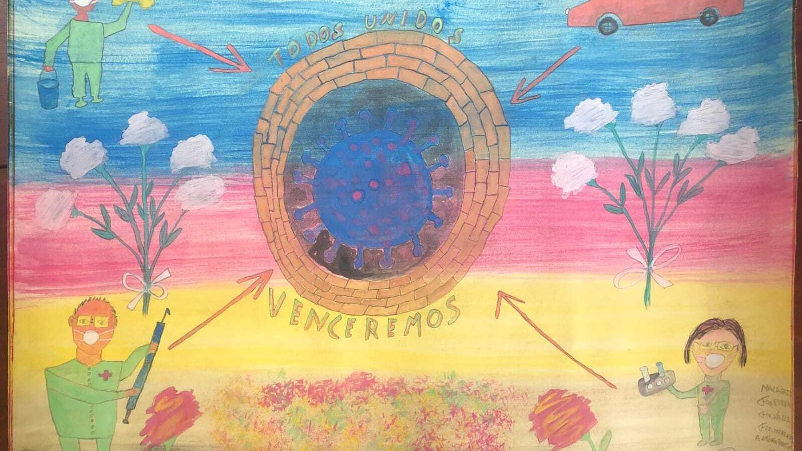 Otra de las imágenes elaboradas por los reclusos