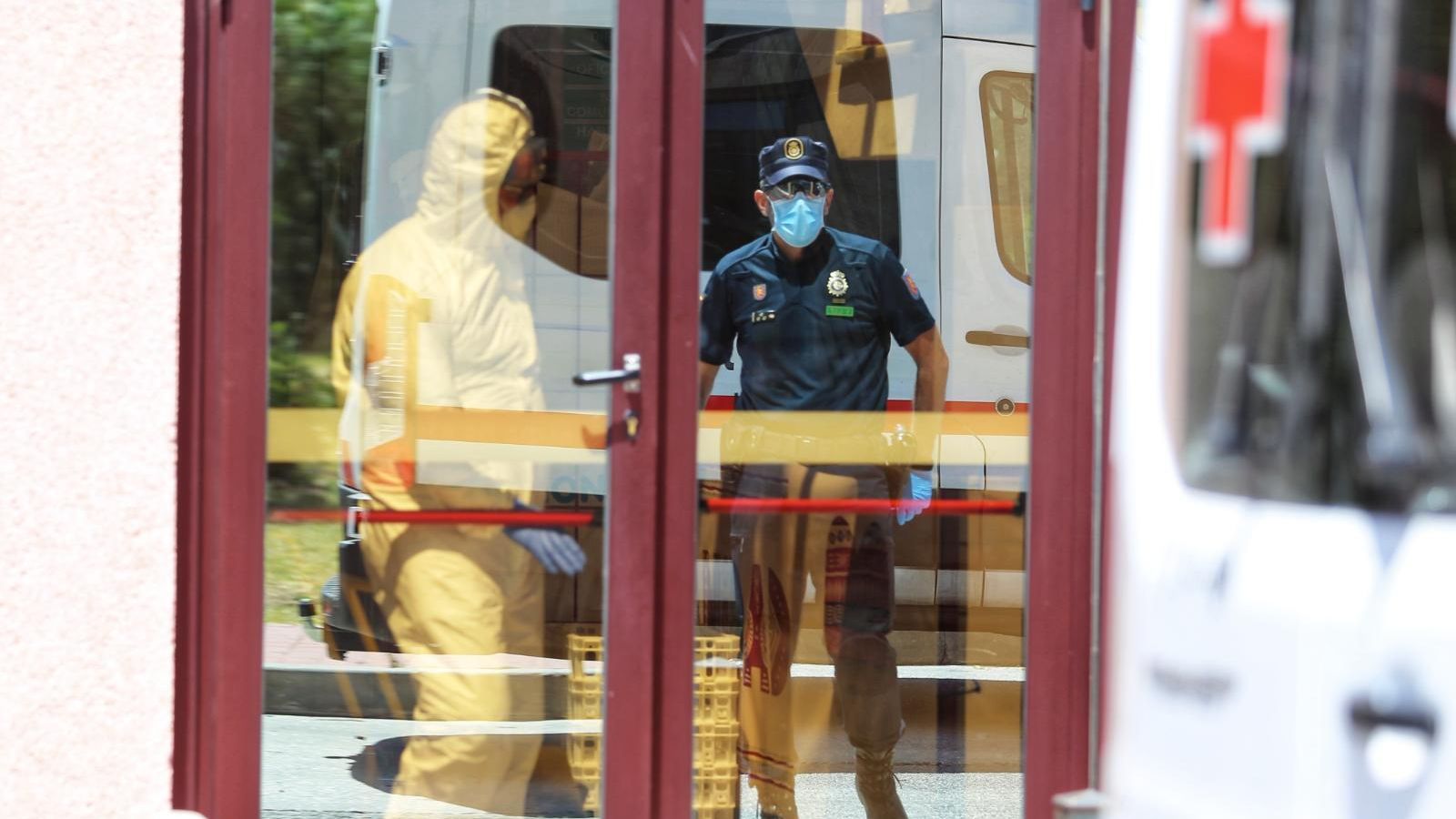 Las instalaciones de Cruz Roja de la Avenida Ortega y Gasset, este jueves.