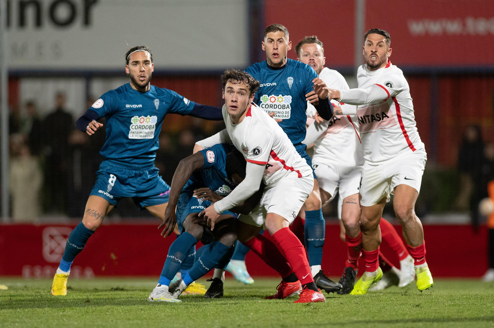El empate entre el Sanse y el Córdoba CF, en imágenes