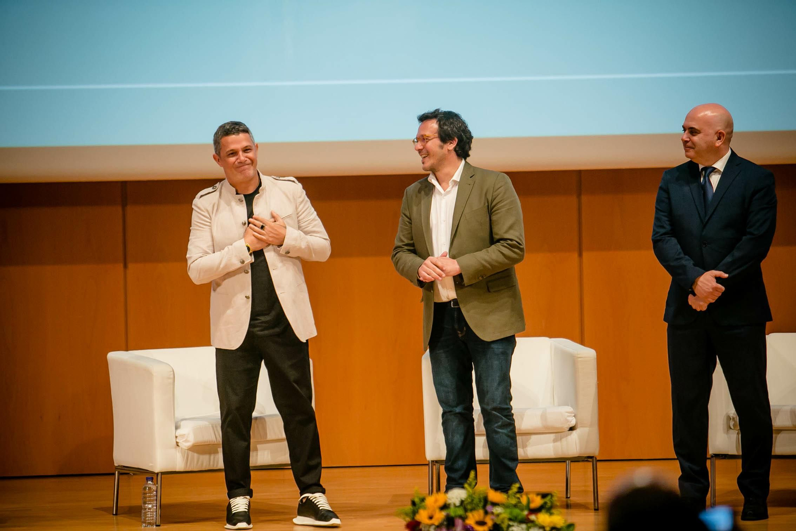 Acto de reconocimiento de Alejandro Sanz como hijo adoptivo de Cádiz