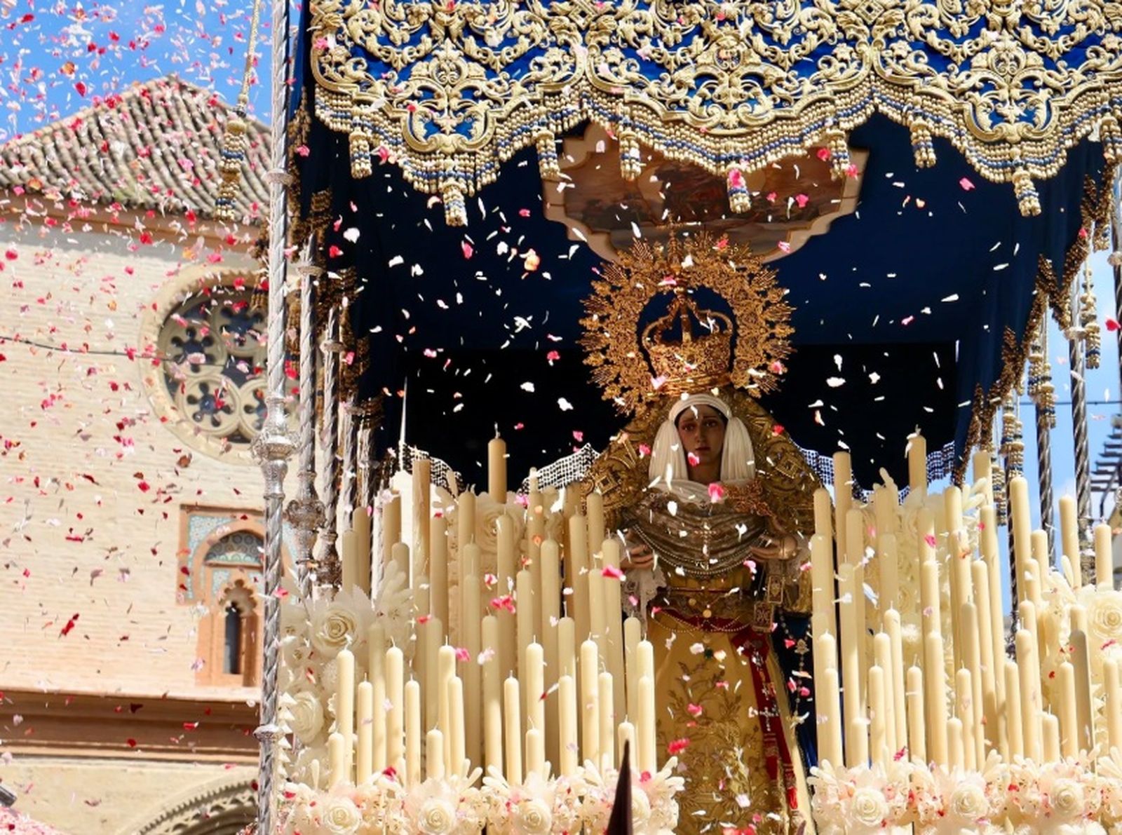 La Virgen del Carmen, imagen primitiva de la corporación de la calle Feria