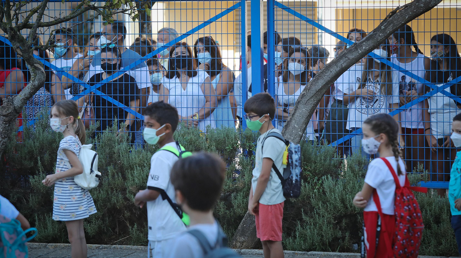 Primer día de la 'Vuelta al Cole' para Infantil y Primaria
