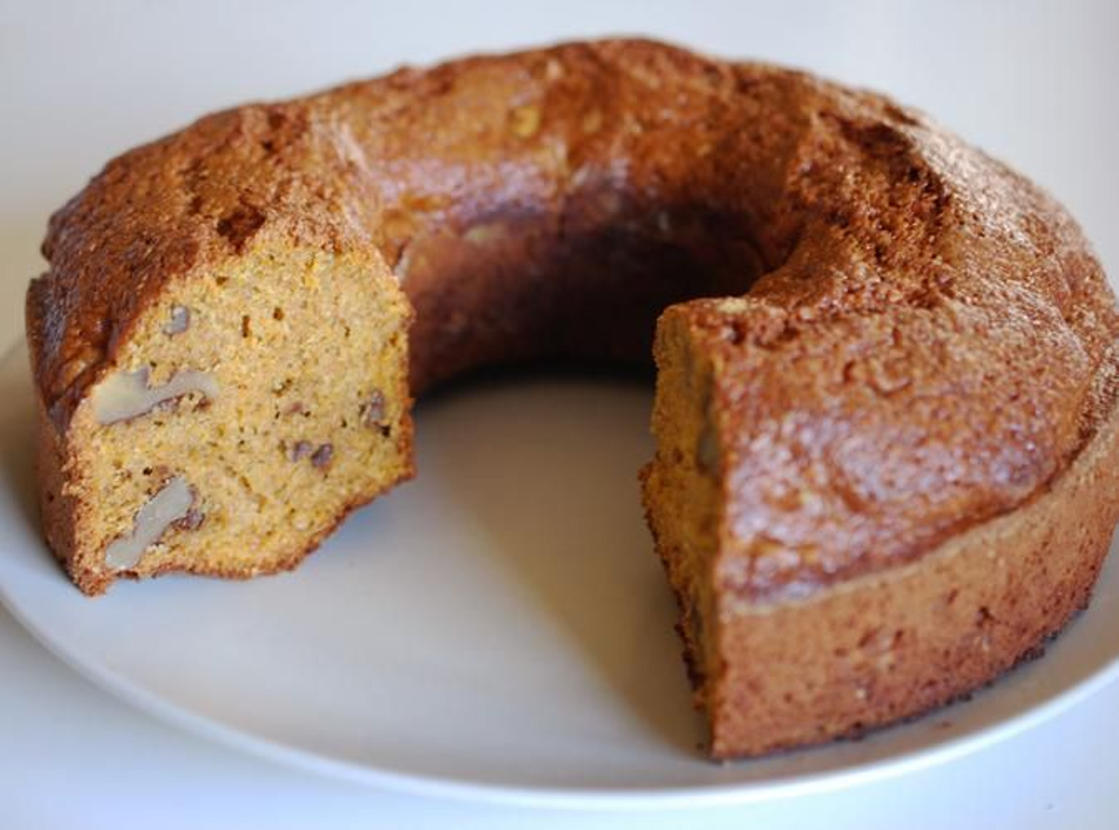 Bizcocho de calabaza.