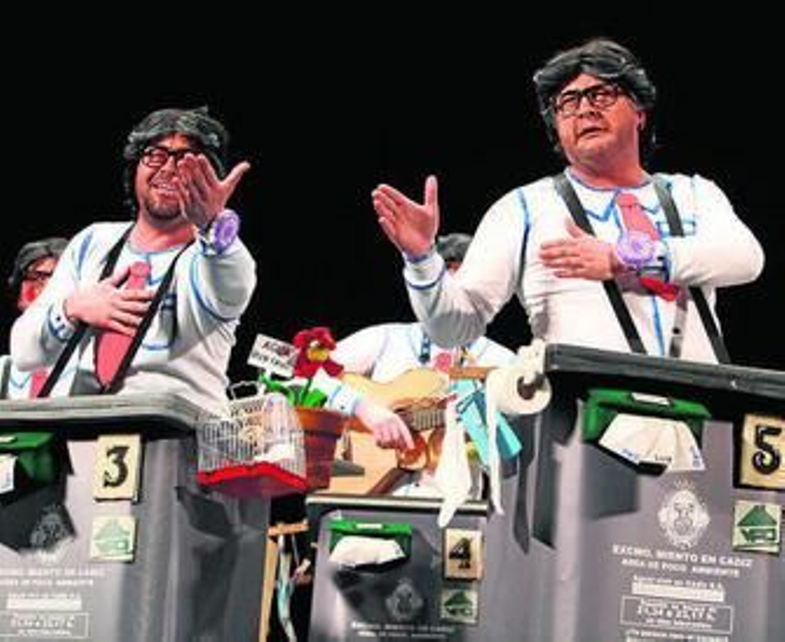 La chirigota de Remolino en 2013 fue 'Los recortaos'.