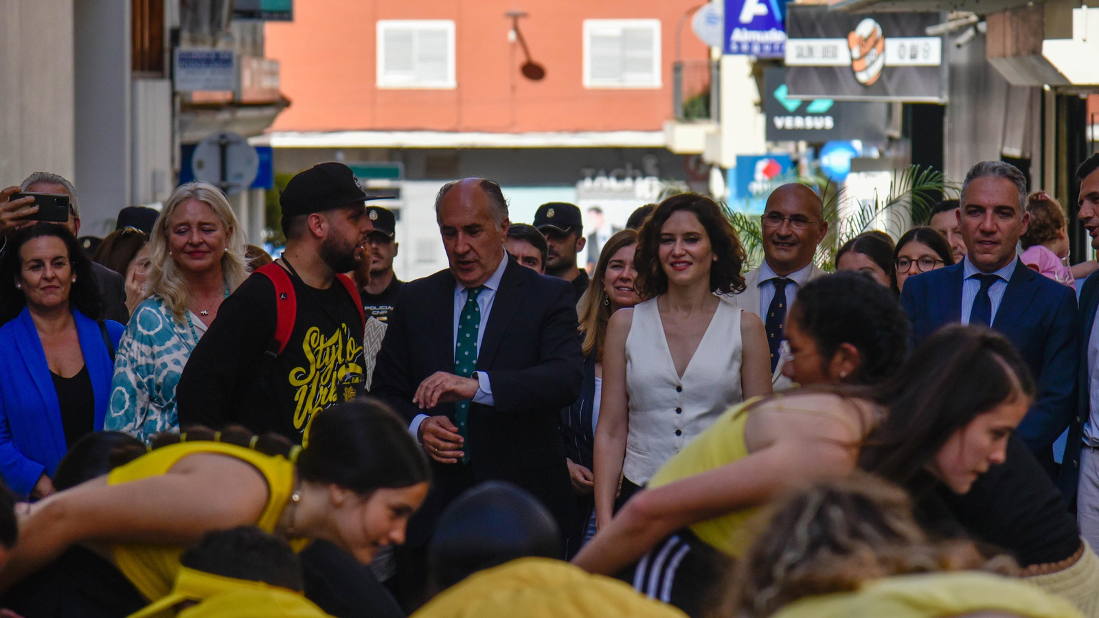 Fotos de Isabel Díaz Ayuso en Algeciras