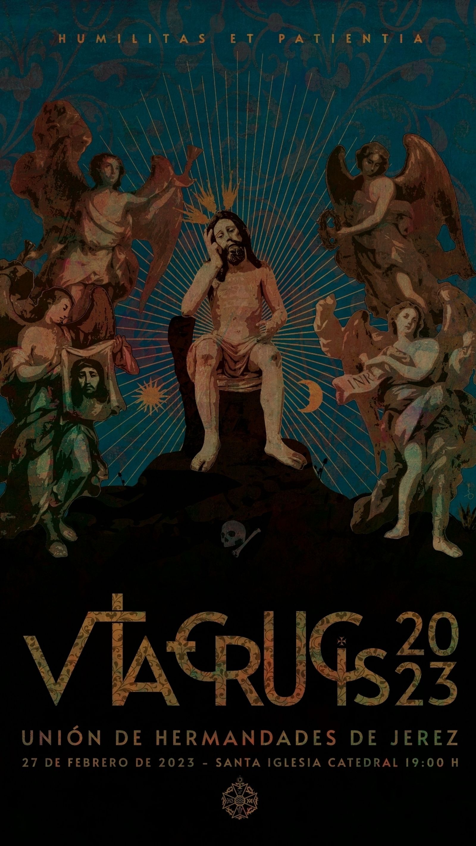 Cartel de Jaime Sánchez del Vía Crucis de las hermandades.