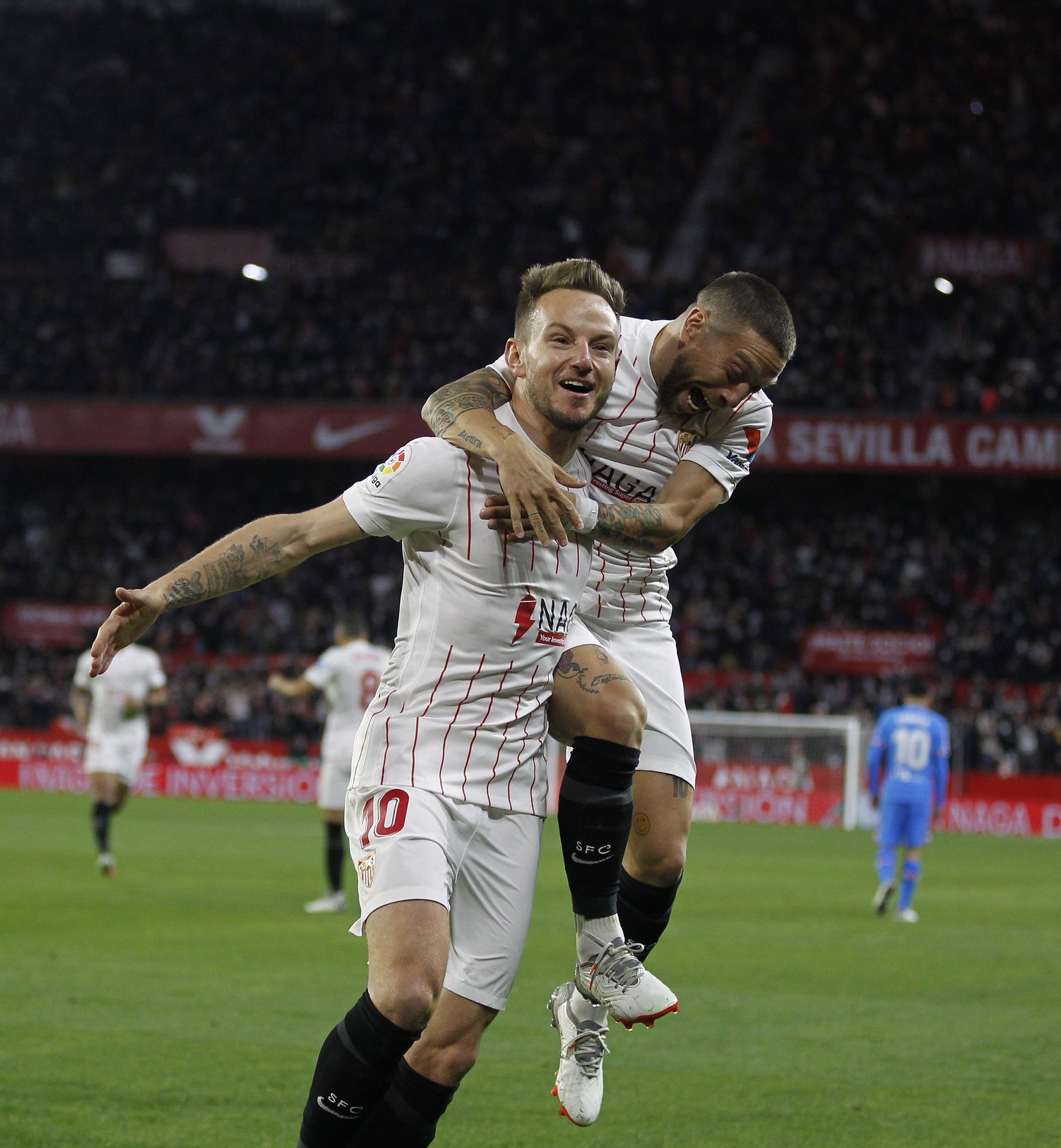 Las imágenes del Sevilla fc-Atlético de Madrid