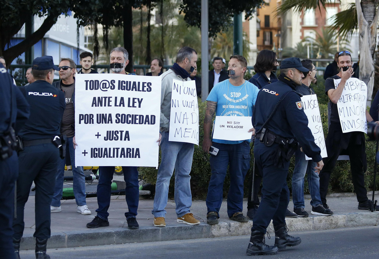 Las fotos de la manifestación del 8M en Málaga