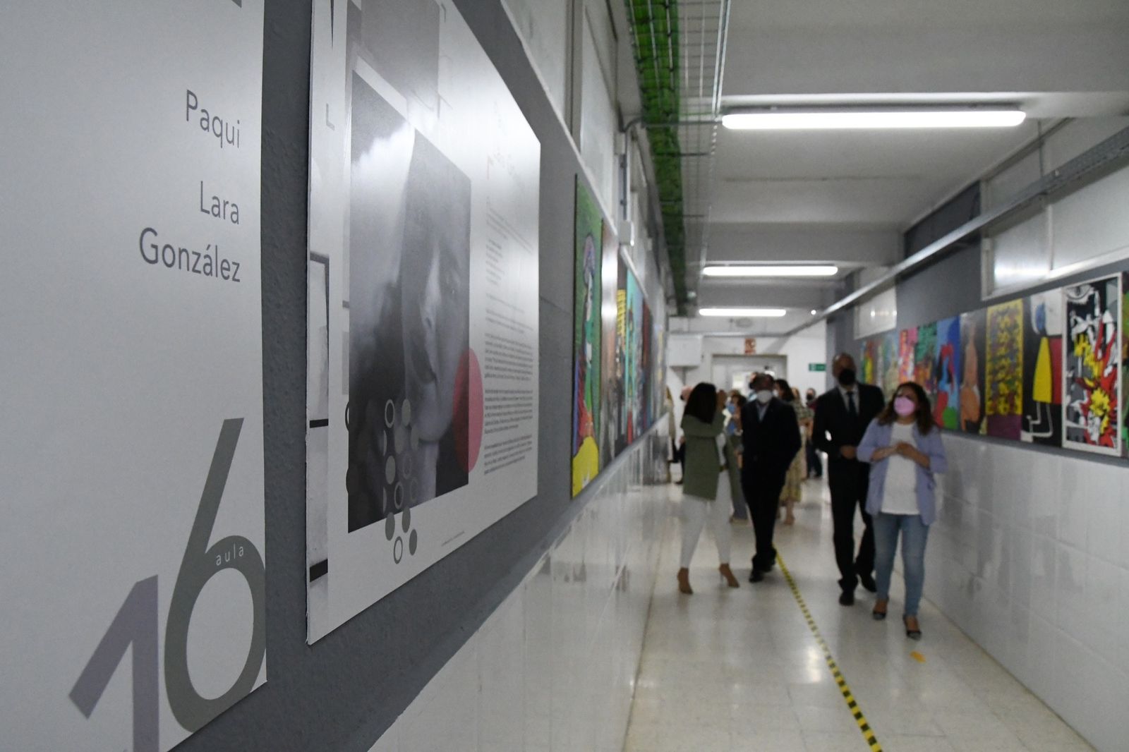 El aula de Paqui Lara.