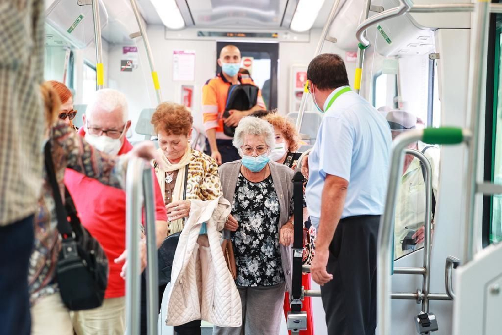 Búscate en los primeros viajes del tranvía de la Bahía de Cádiz